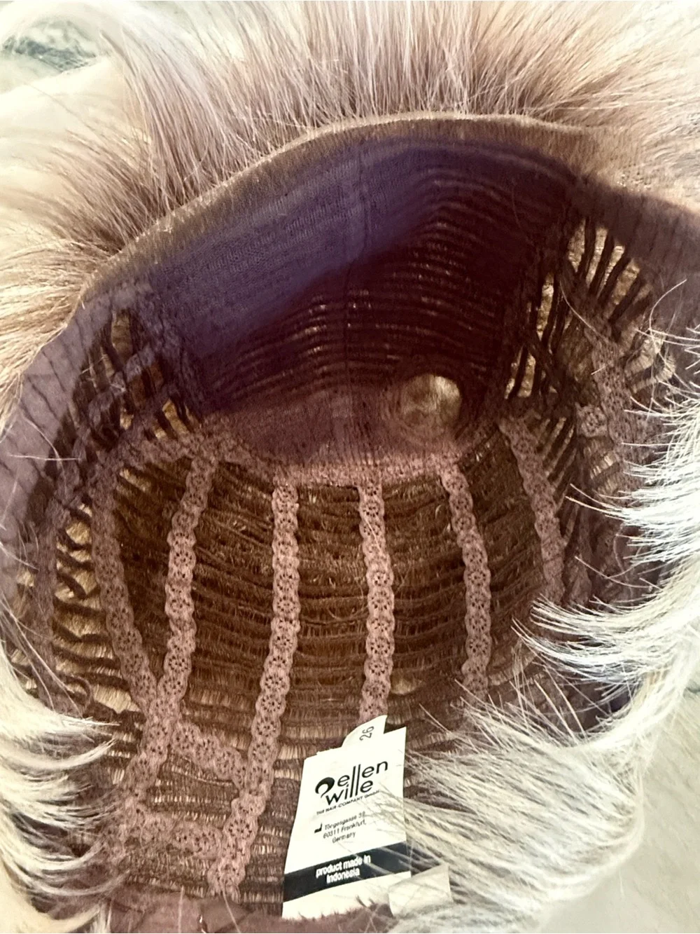 Yoko by Ellen Wille platinum Rooted lace front